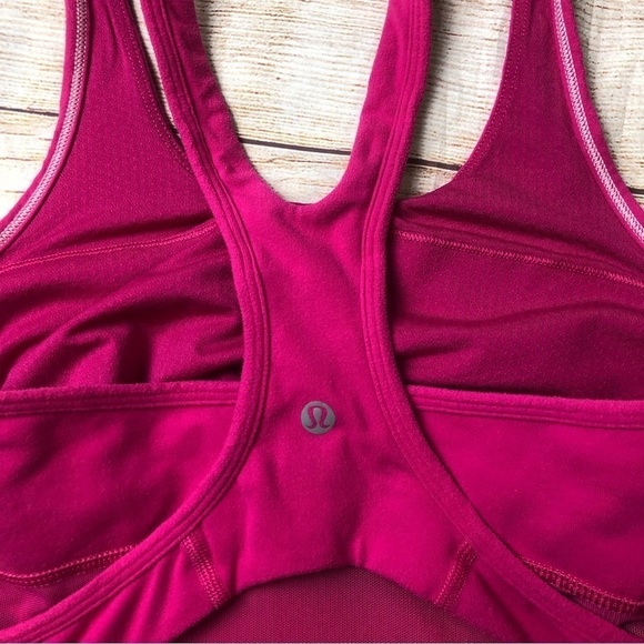 Lululemon Crossback Tank II - Jewelled Magenta - Picture 3 of 7